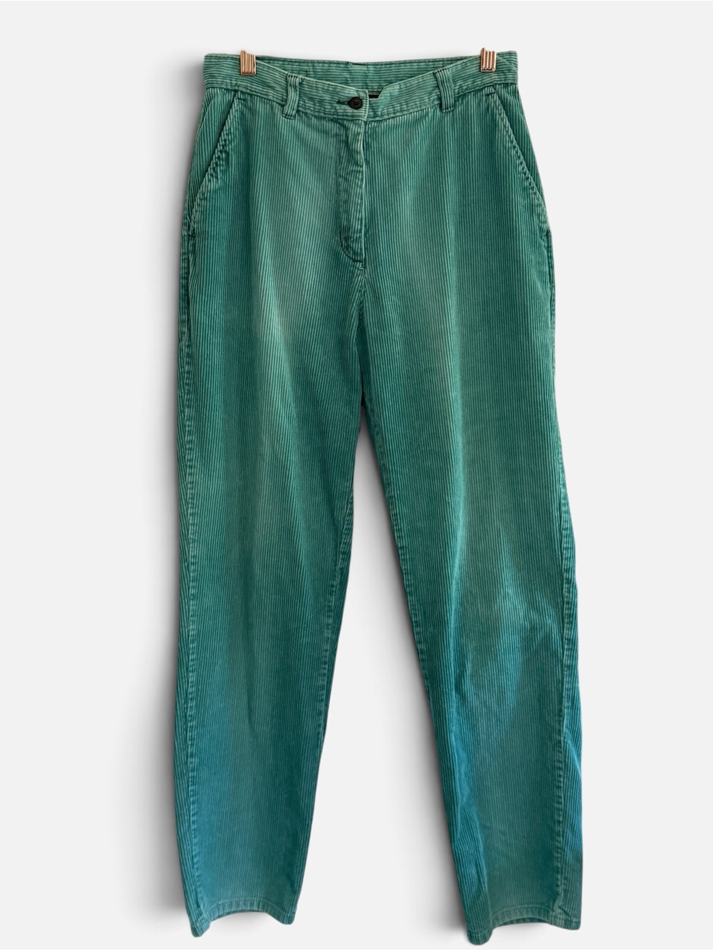 Woolrich 90’s Vintage 1964 Corduroy Pants Mallard Green Size 6 Straight Leg